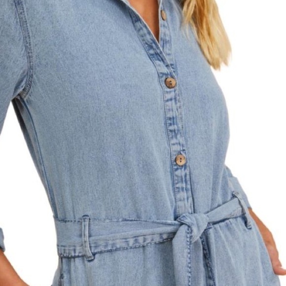 Billabong Salty Blonde Sunday Uniform Jumpsuit- Size Medium - Picture 4 of 13